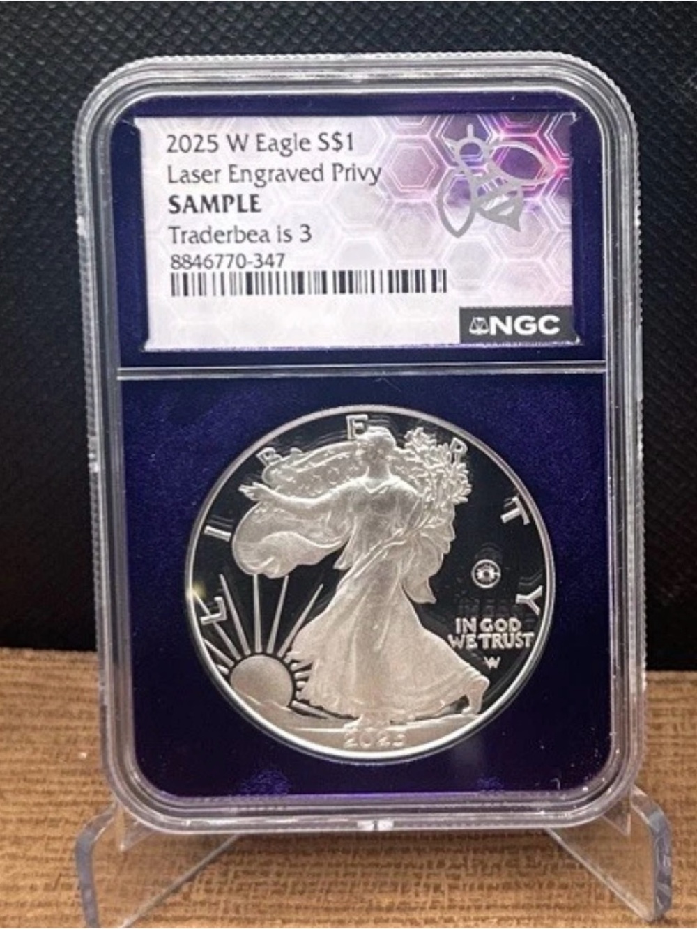 Graded American Silver Eagle 2025 - Silver - Picture 5 of 7